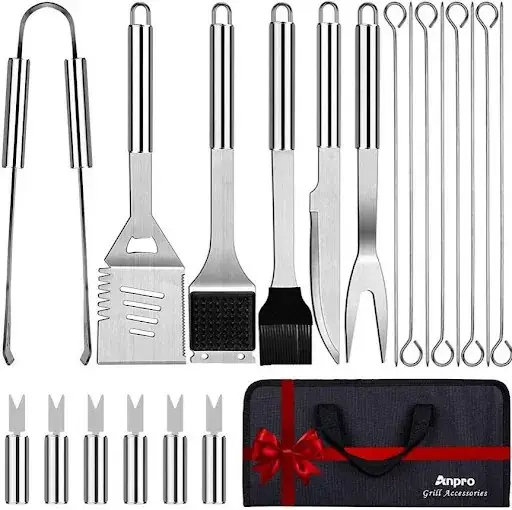 Anpro Grilling Accessories- best tool set for Grill