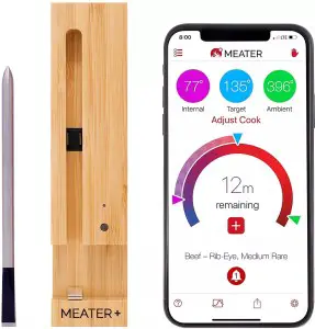 1-MEATER plus with blue toot, best wireless meat thermometers